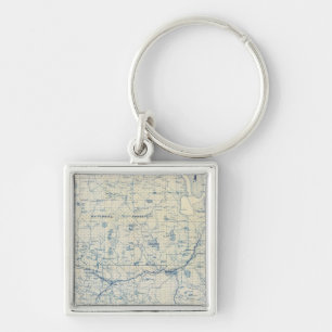 Modoc-Landkreis Schlüsselanhänger