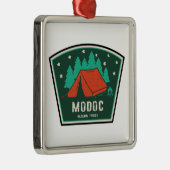 Modoc National Forest Camping Ornament Aus Metall (Rechts)