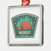Modoc National Forest Camping Ornament Aus Metall (Links)