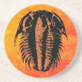 Modocia Typicalis Fossil Trilobit Getränkeuntersetzer (Vorne)