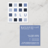 Modquadrate Quadratische Visitenkarte (Vorne/Hinten)