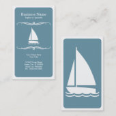 Modreise (Segelboot) Visitenkarte (Vorne/Hinten)