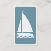 Modreise (Segelboot) Visitenkarte (Rückseite)