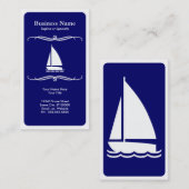 Modreise (Segelboot) Visitenkarte (Vorne/Hinten)