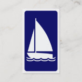 Modreise (Segelboot) Visitenkarte (Rückseite)