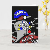 Modroller-Geburtstagskarte Karte (Gelbe Blume)