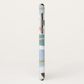 Modsechziger jahre abstrakter multi Farbdruck Case-Mate iPhone Hülle (Hinten/Links)