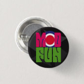 Modspaß pSyChOuT Logoknopf Button (Vorne & Hinten)