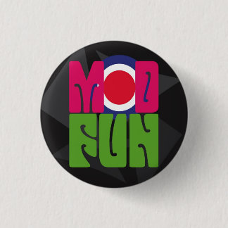 Modspaß pSyChOuT Logoknopf Button