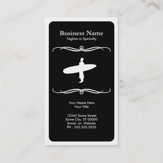 Modsurfen Visitenkarte (Vorderseite)