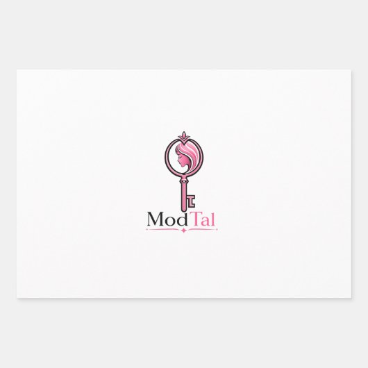 ModTal Geschenkpapier (Modela Talenta Marke) Set (Vorderseite)