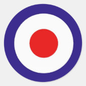 ModTarget-Aufkleber Runder Aufkleber (Vorderseite)