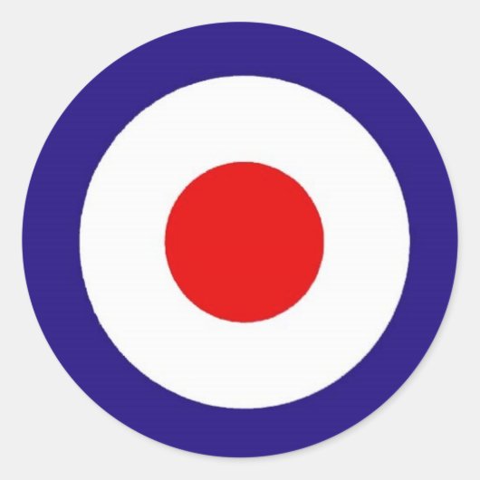 ModTarget-Aufkleber Runder Aufkleber (Vorderseite)