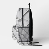 Modular Armor White Backpack Bedruckter Rucksack (Rechts)