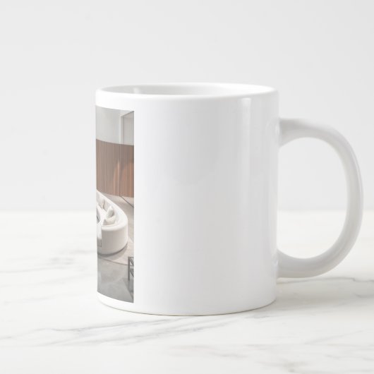 Modular Deep-Seated Sectional Versatile Comfort an Jumbo-Tasse (Rechts)