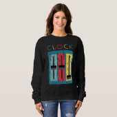 Modular synchronisierter Vintager Analogsynthesize Sweatshirt (Vorne ganz)