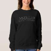 Modular Synthesizer Retro Audio Cables Synthesizer Sweatshirt (Vorderseite)