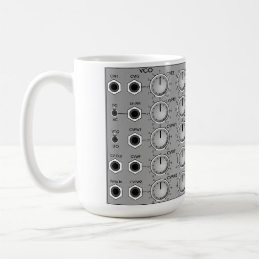 Modulare Synth Tasse (Links)