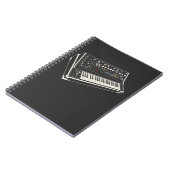 Modulare Synthesizer Analog Retro Elektronische Mu Notizblock (Linke Seite)