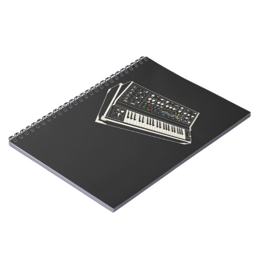 Modulare Synthesizer Analog Retro Elektronische Mu Notizblock (Linke Seite)