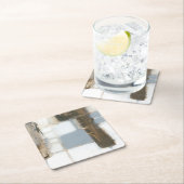 Modulares Layout II Rechteckiger Pappuntersetzer (Vor Ort)