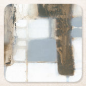 Modulares Layout II Rechteckiger Pappuntersetzer (Vorderseite)