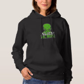 Modus Alien auf einem externen USB-Weltraumschiff Hoodie (Vorderseite)