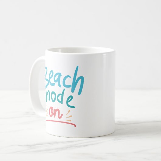 Modus "Beach" Kaffeetasse (Vorderseite Links)