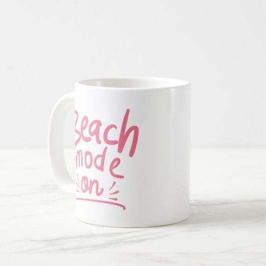 Modus "Beach" Kaffeetasse (Vorderseite Links)