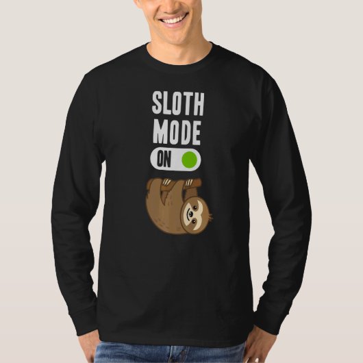 Modus für "Faultier" T-Shirt (Vorderseite)