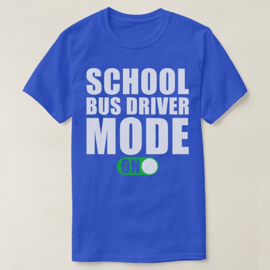 Modus "SchulBus-Treiber" T-Shirt (Design vorne)