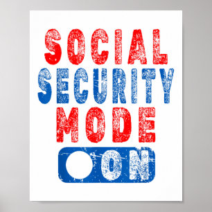 Modus "Soziale Sicherheit" - Spaß hochrangiger Bür Poster