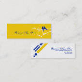 Modvögel Mini Visitenkarte (Vorne/Hinten)