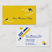 Modvögel Visitenkarte (Vorne/Hinten)