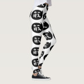 Moe 【萌 え】 Japanische Slang Leggings (Rechts)