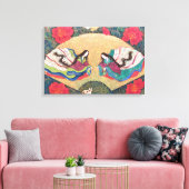 Moe: Heian Princess Fairies Leinwanddruck (Insitu (Wohnzimmer))