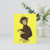 Moe Monkey Postkarte (Stehend Vorderseite)
