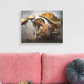 Moe the Mushroom Dragon Leinwanddruck (Insitu (Wohnzimmer))