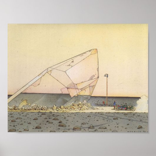 Moebius Crystal Poster (Vorne)