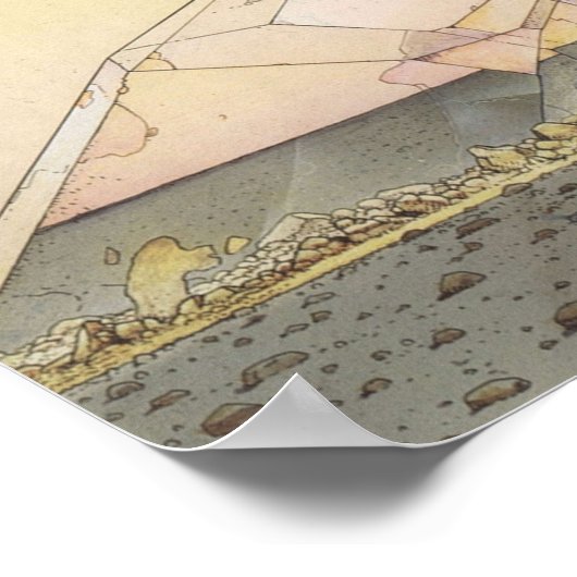 Moebius Crystal Poster (Ecke)