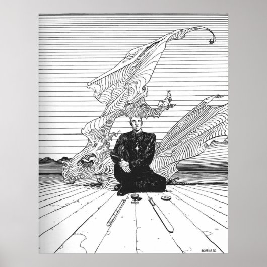 Moebius Stärke des Menschen Poster (Vorne)