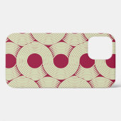 Moebius Streifen: Unendlicher rot-grüner Tile Case-Mate iPhone Hülle (Rückseite (Horizontal))