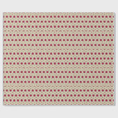 Moebius Streifen: Unendlicher rot-grüner Tile Geschenkpapier (Flach)