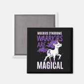 Moebius-Syndrom Krieger Unicorn Mobius Geacial Par Magnet (Vorderseite/Rückseite)