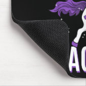 Moebius-Syndrom Krieger Unicorn Mobius Geacial Par Mousepad (Ecke)