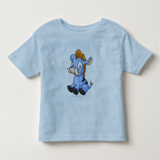 Moehog Blau Kleinkind T-shirt (Vorderseite)
