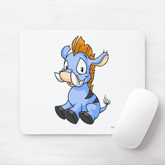 Moehog Blau Mousepad (Mit Mouse)