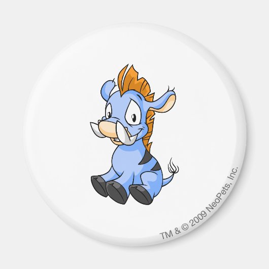 Moehog Blue Magnet (Vorne)