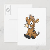 Moehog Brown Postkarte (Vorne/Hinten)