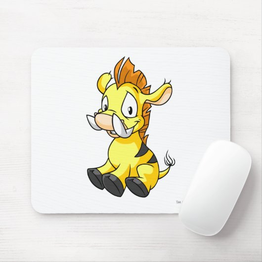Moehog Gelb Mousepad (Mit Mouse)